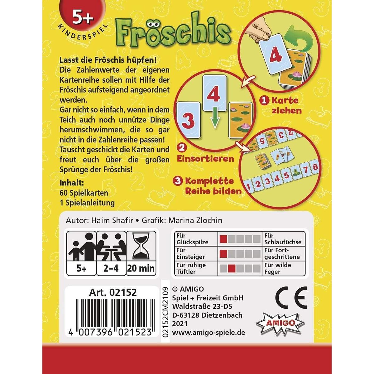 AMIGO Fröschis Kinderspiel