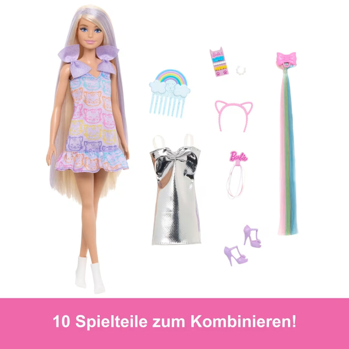 Barbie Haarspiel Puppe Blond