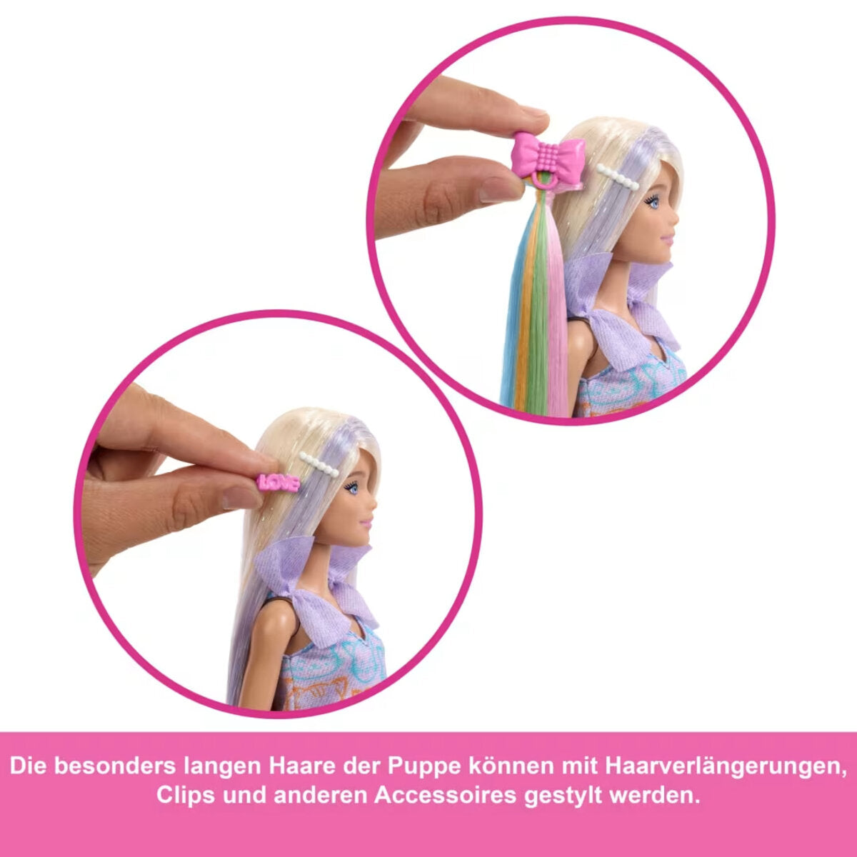 Barbie Haarspiel Puppe Blond