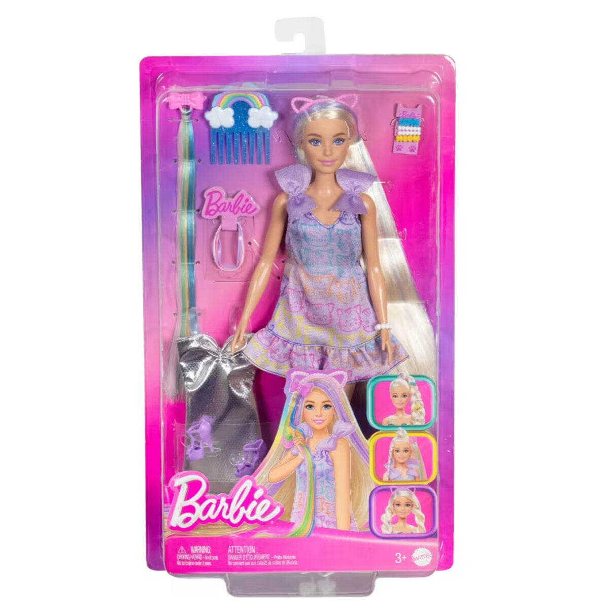 Barbie Haarspiel Puppe Blond