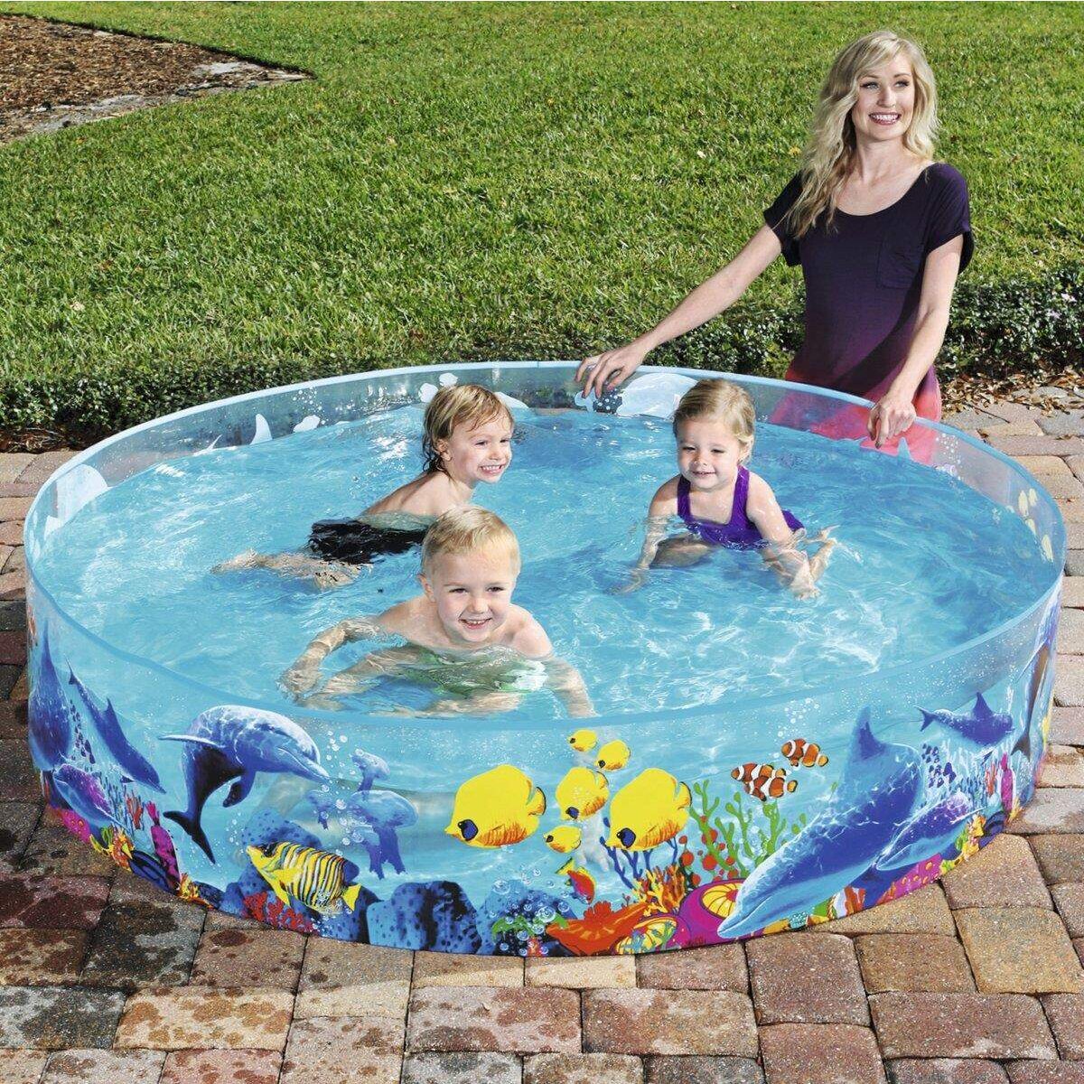 Bestway Fill'N Fun Planschbecken "Odyssey" 183 x 38 cm