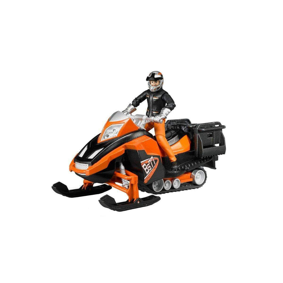 BRUDER® 63101 Snowmobil mit Fahrer und Ausstattung
