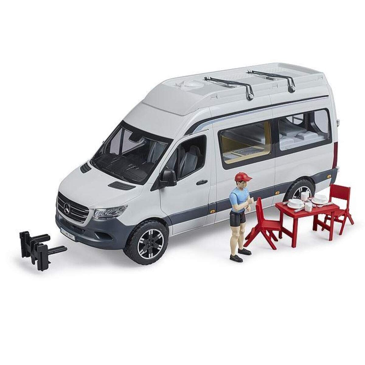 BRUDER® 2672 MB Sprinter Camper mit Fahrer BRUDER® Profi-Serie