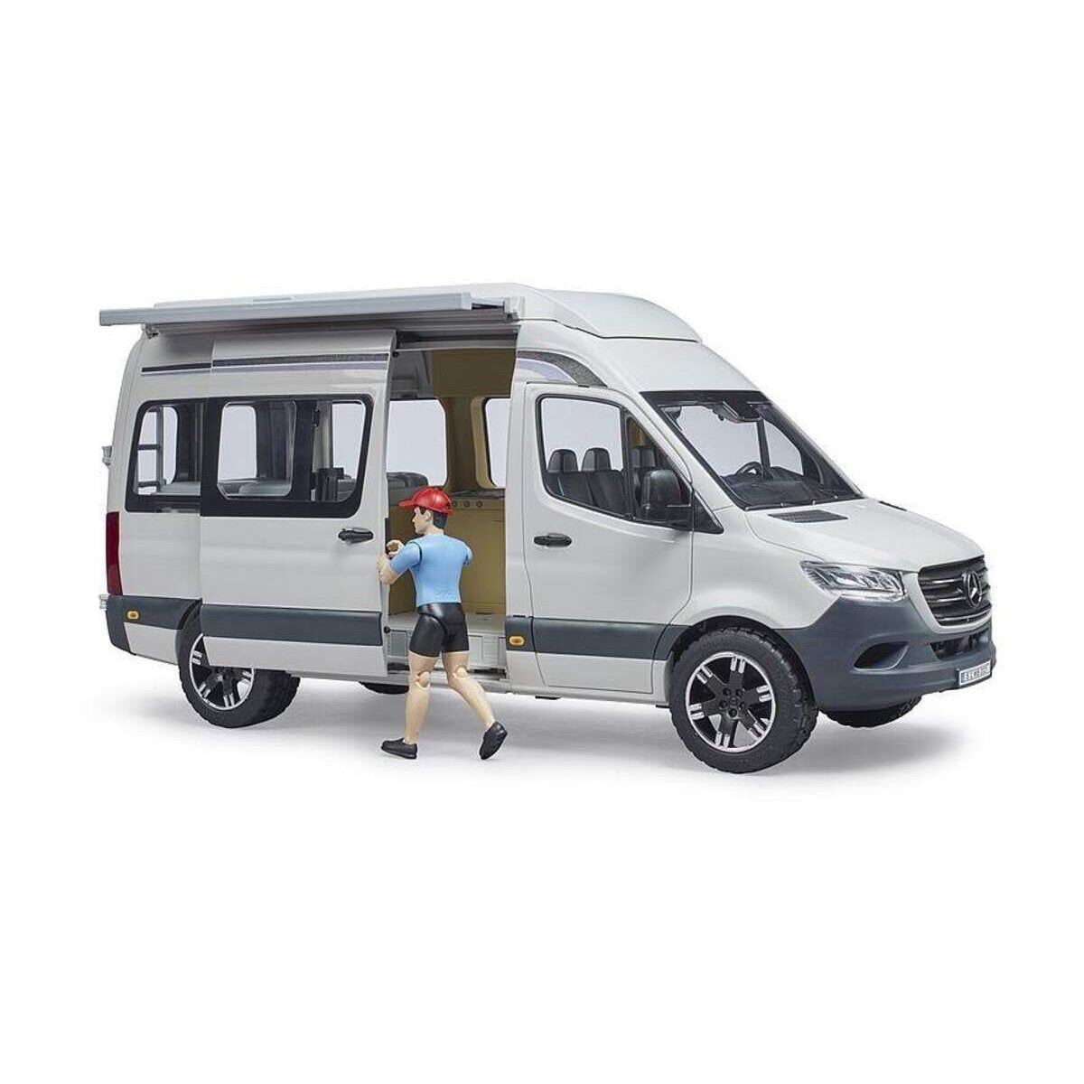 BRUDER® 2672 MB Sprinter Camper mit Fahrer BRUDER® Profi-Serie
