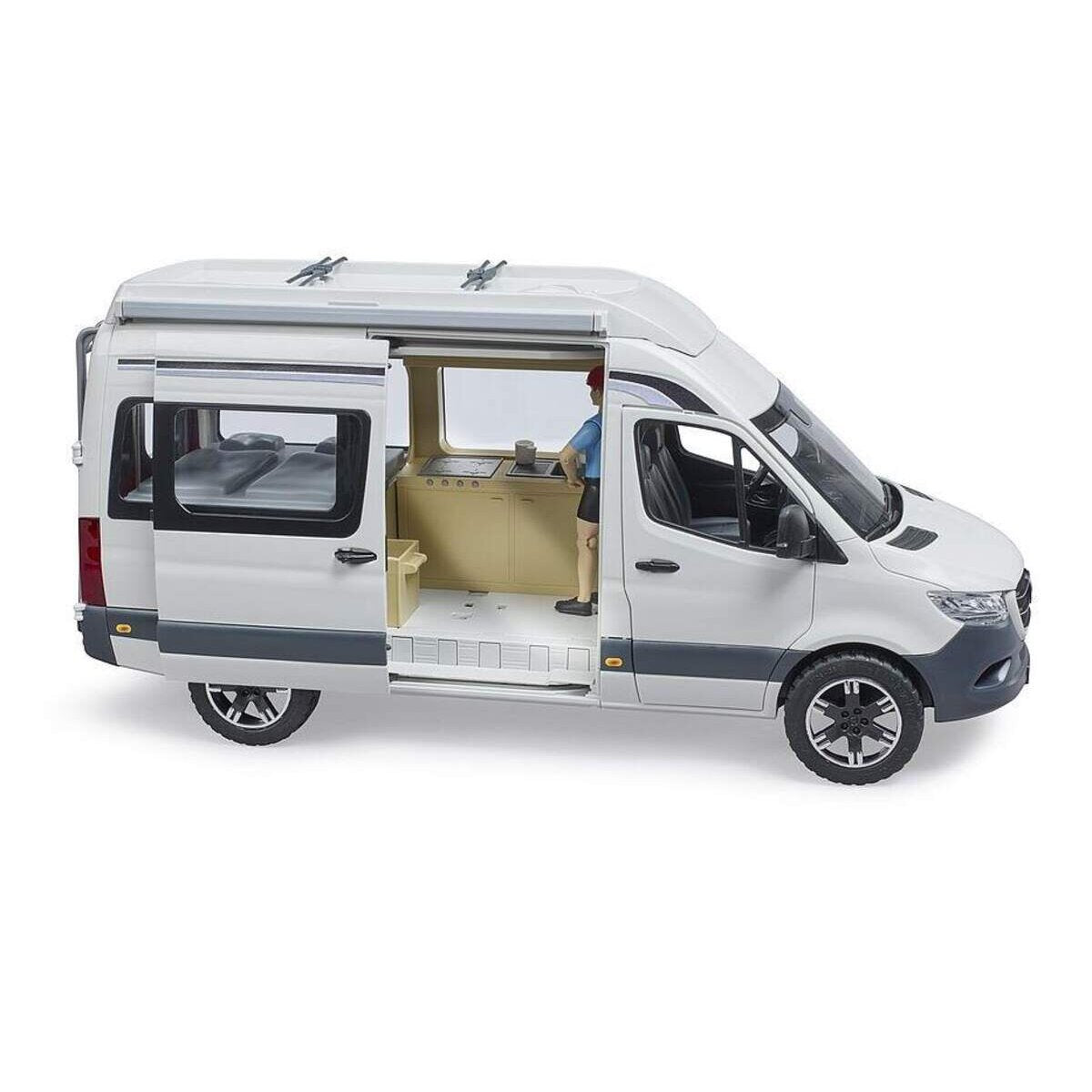 BRUDER® 2672 MB Sprinter Camper mit Fahrer BRUDER® Profi-Serie
