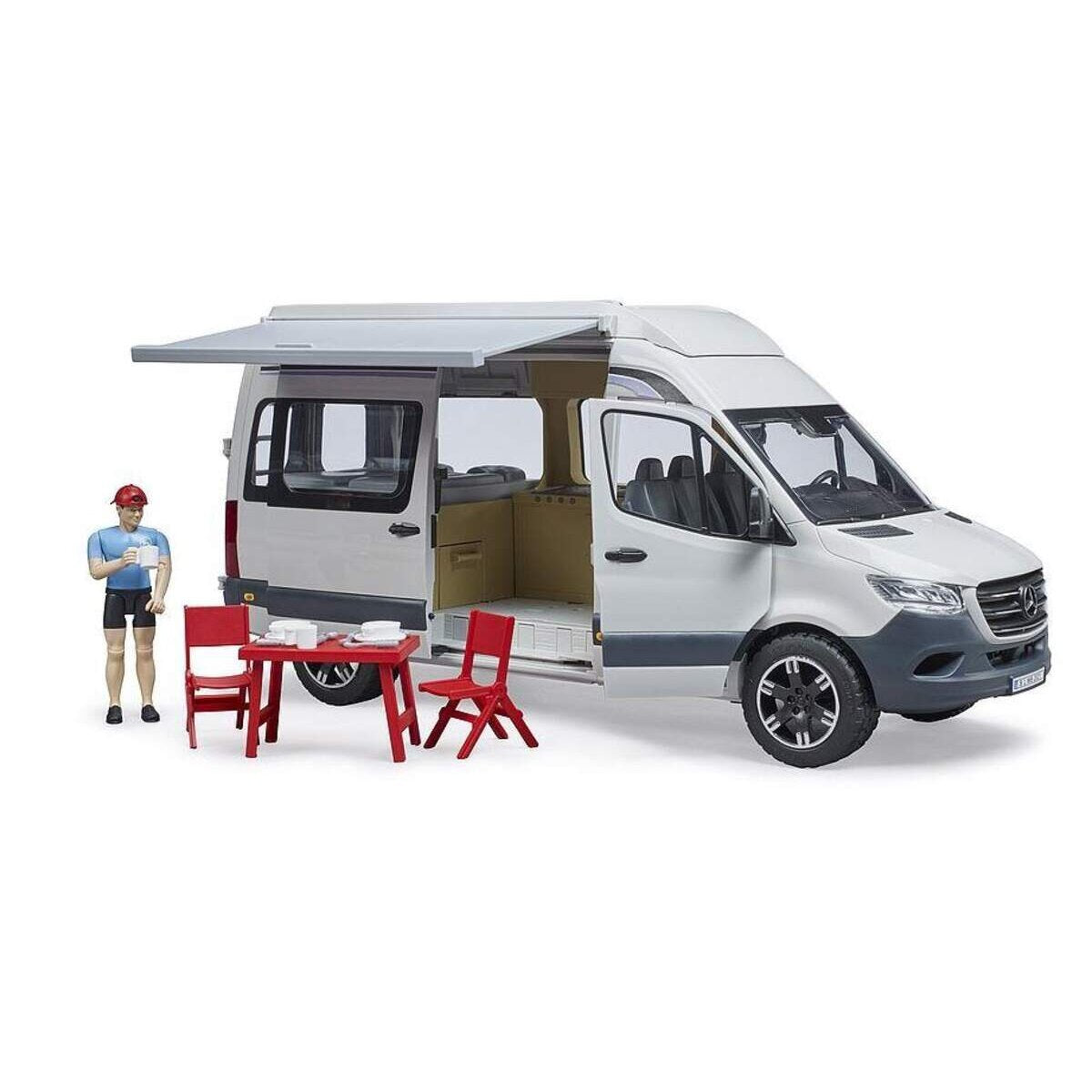 BRUDER® 2672 MB Sprinter Camper mit Fahrer BRUDER® Profi-Serie