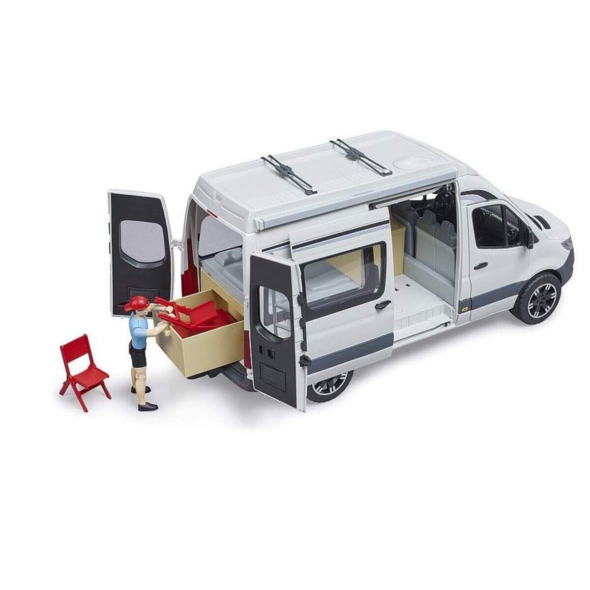 BRUDER® 2672 MB Sprinter Camper mit Fahrer BRUDER® Profi-Serie