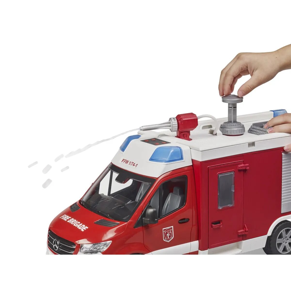 BRUDER® MB Sprinter Feuerwehrrüstwagen mit Light + Sound Modul