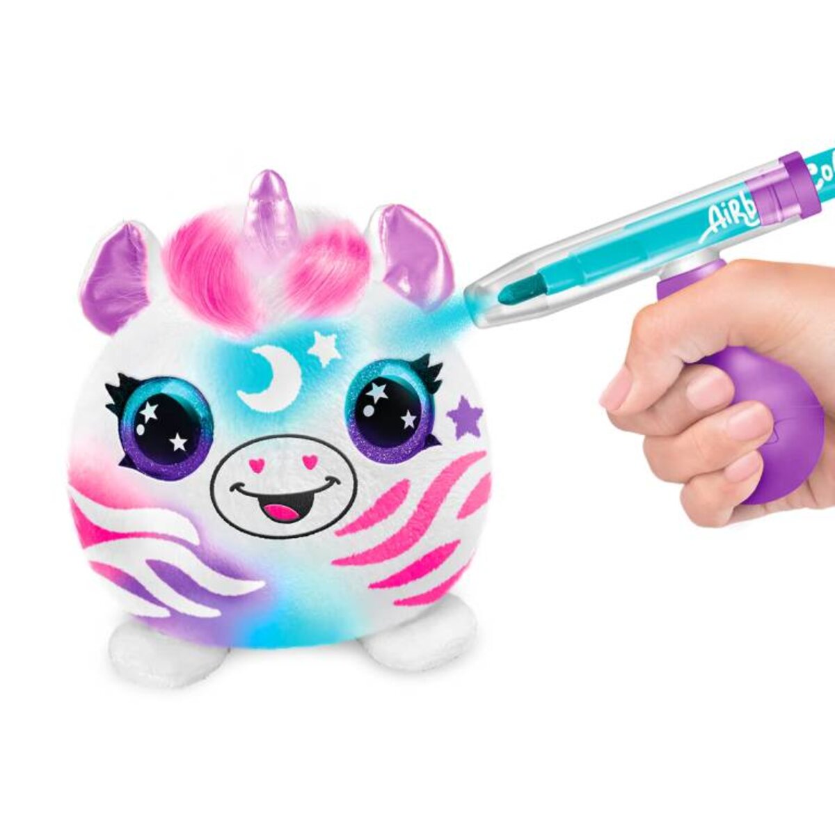 Canal Toys Airbrush Plush Mystery Mini Plush Assortment, 1 Stück, 12-fach sortiert