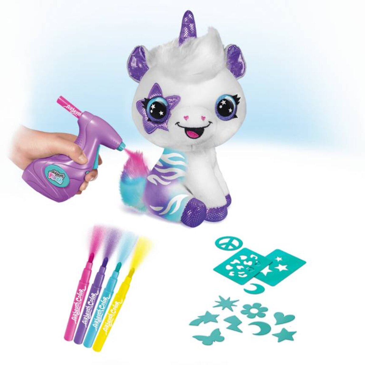 Canal Toys Airbrush Plush Unicorn