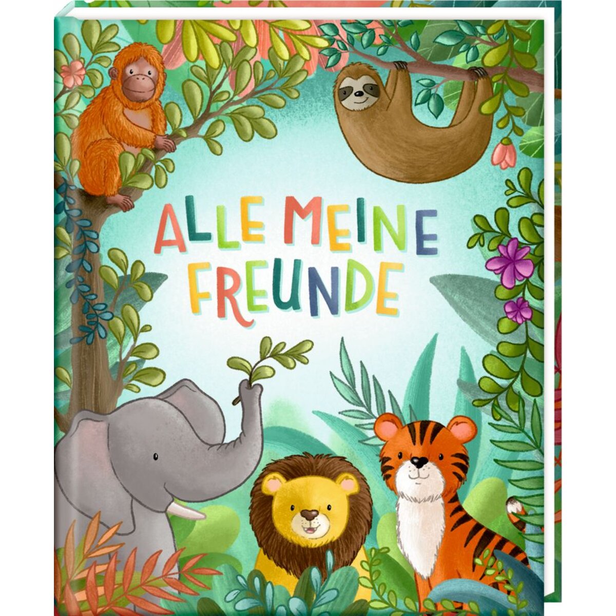 Coppenrath Verlag Freundebuch: Wilde Tiere - Alle meine Freunde