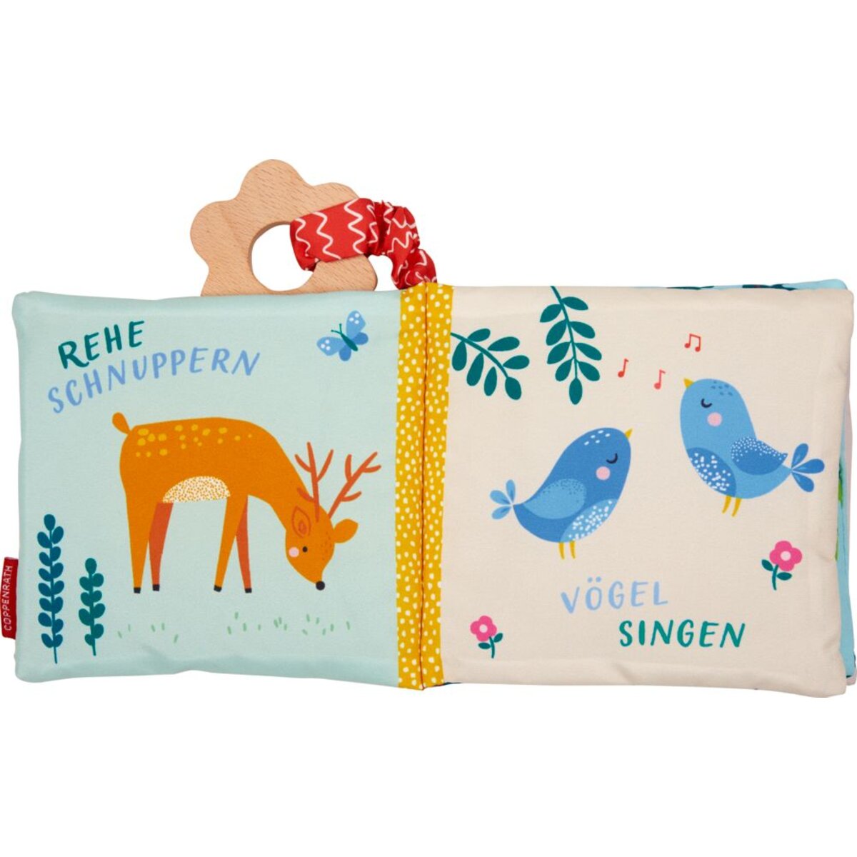 Coppenrath Verlag Mein Beißring-Kuschelbuch: Waldfreunde (Fühlen&begreifen)