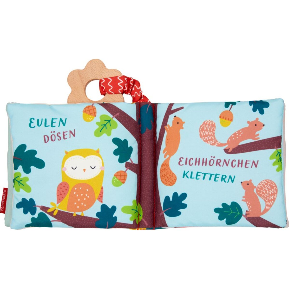 Coppenrath Verlag Mein Beißring-Kuschelbuch: Waldfreunde (Fühlen&begreifen)