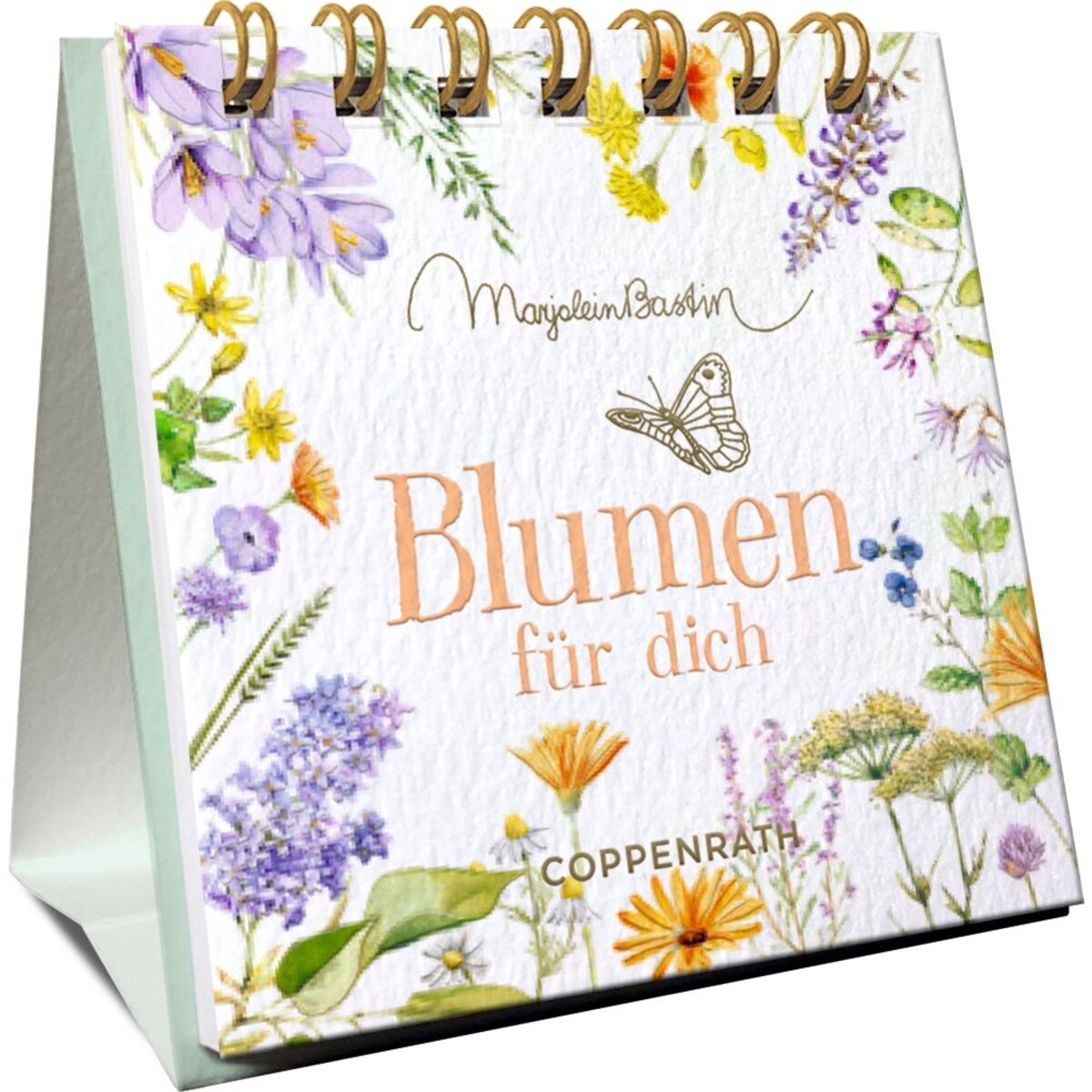 Coppenrath Verlag Mini-Spiralaufsteller: Blumen für dich - M. Bastin