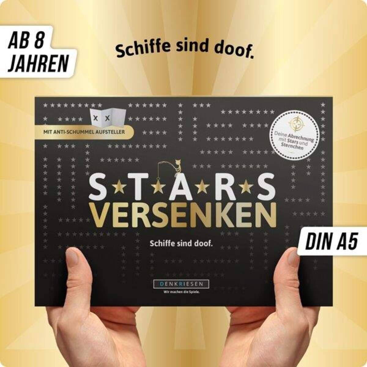 Denkriesen Stars Versenken - Schiffe sind doof