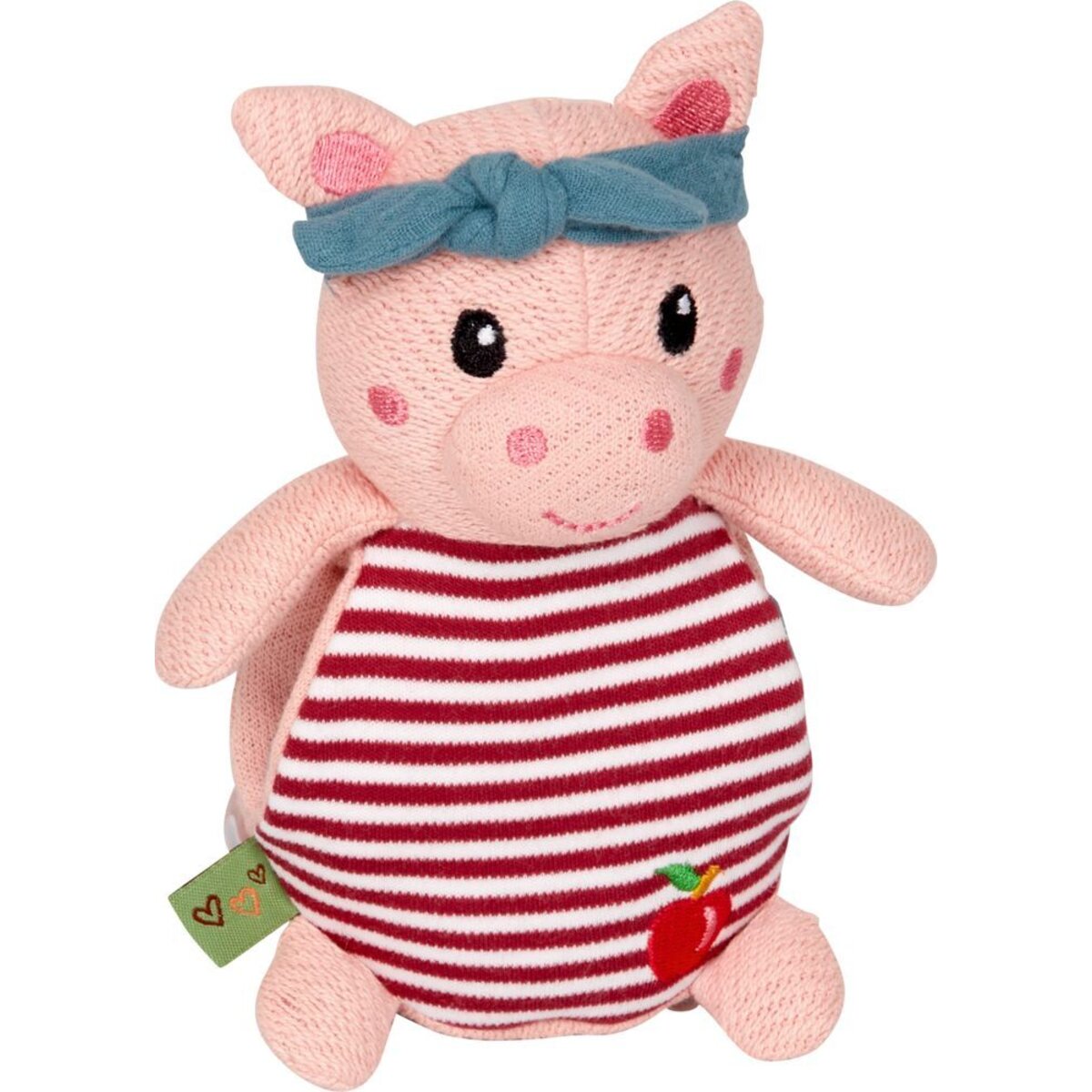 Die Spiegelburg Kuscheltier mit Schnuffeltuch Schwein - Little Wonder