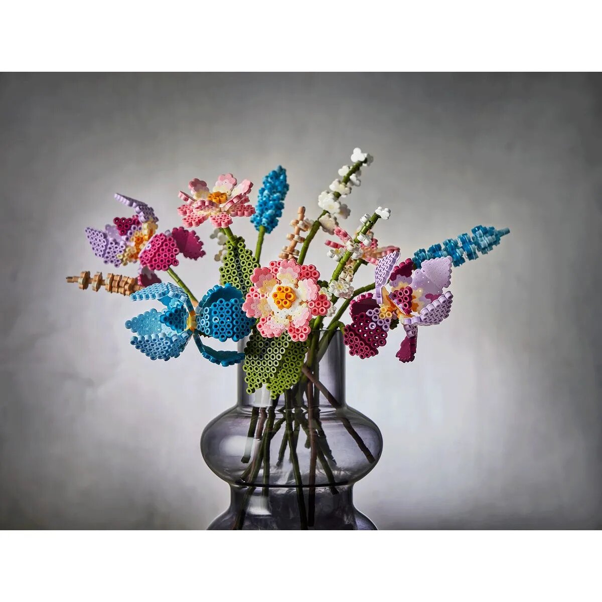 Hama Bügelperlen Art - Blumenstrauß
