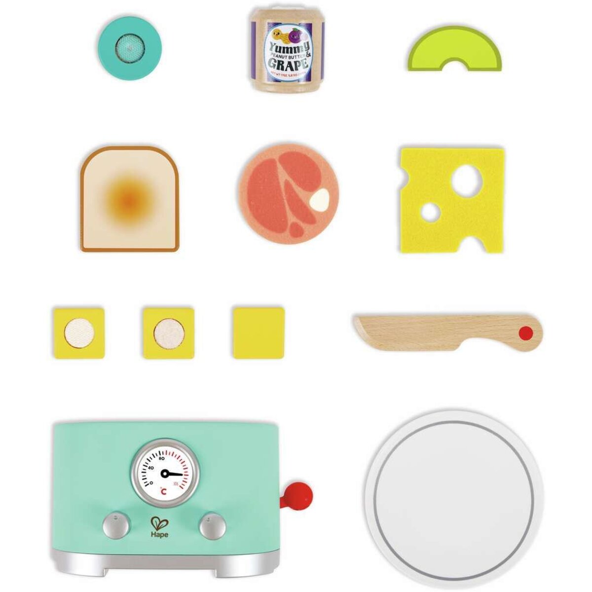 Hape Pop-up-Toaster-Set „Kling”
