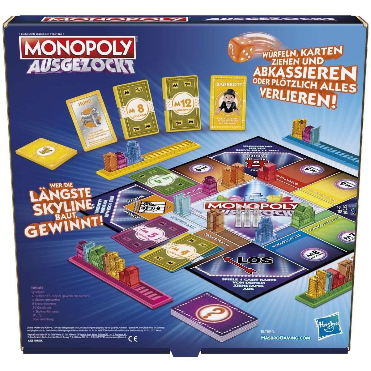 Hasbro Monopoly Ausgezockt