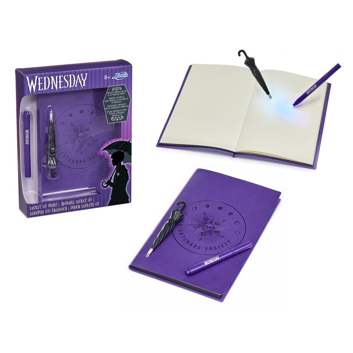 Jada Toys Wednesday Addams Tagebuch