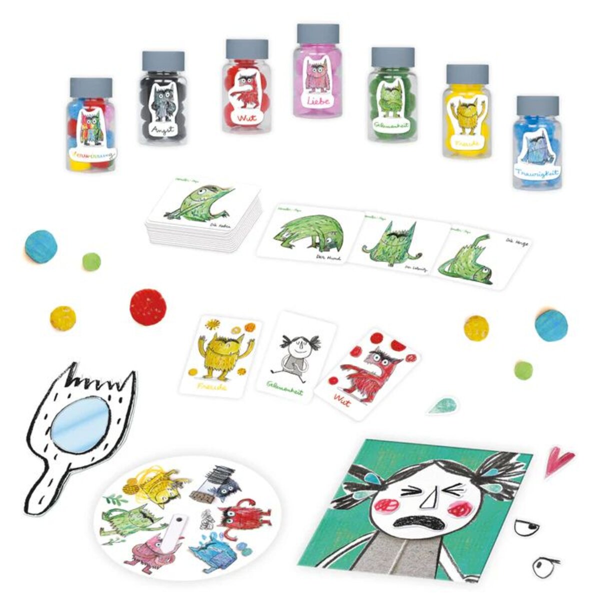 Jumbo Spiele Ich entdecke die Emotionen - Color Monster