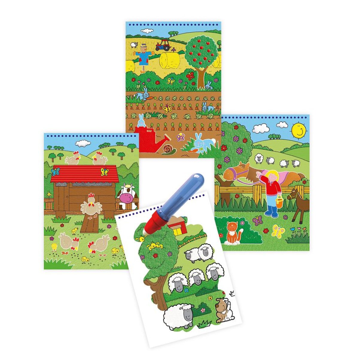 Jumbo Spiele Water Magic Bauernhof