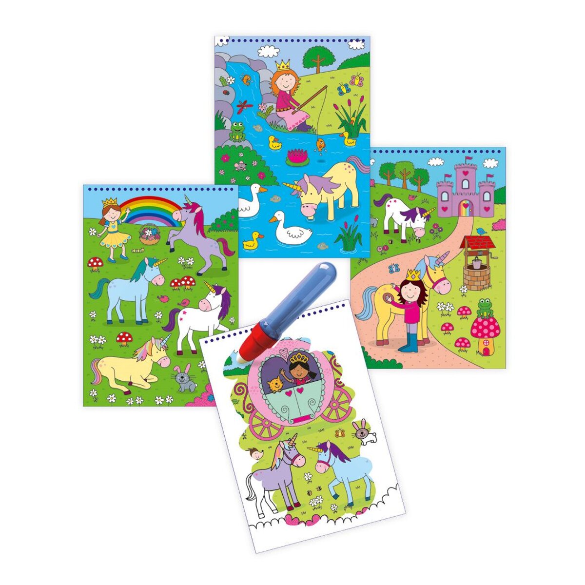 Jumbo Spiele Water Magic Unicorns
