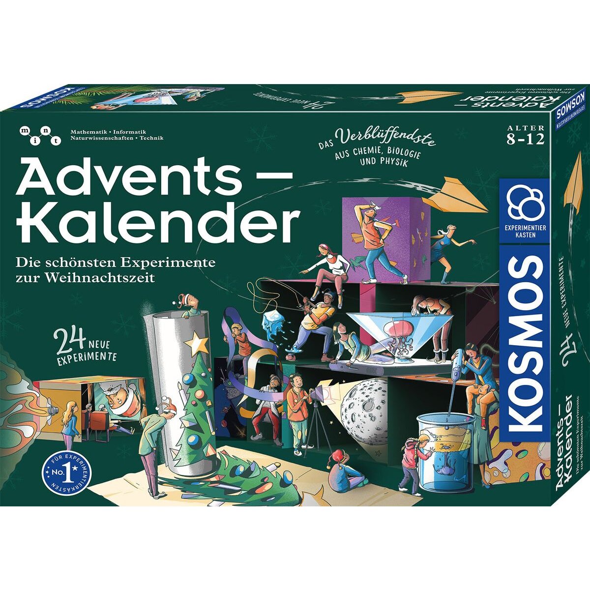 KOSMOS Adventskalender - Die schönsten Experimente zur Weihnachtszeit 2024