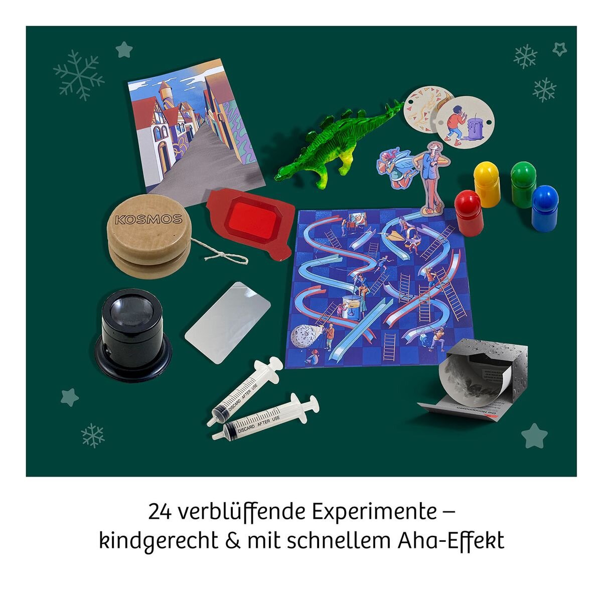 KOSMOS Adventskalender - Die schönsten Experimente zur Weihnachtszeit 2024