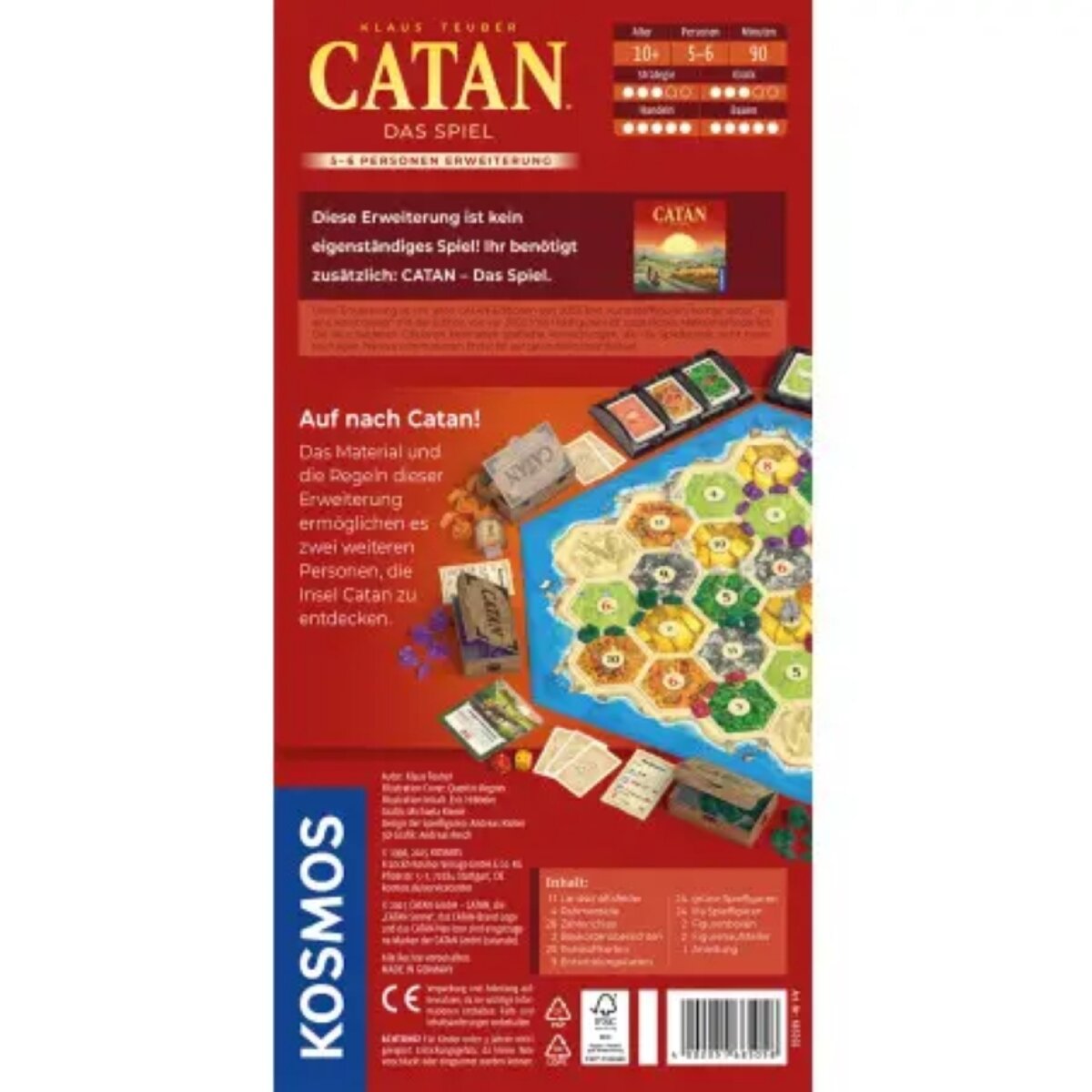 KOSMOS CATAN Das Spiel 5-6 Personen Erweiterung
