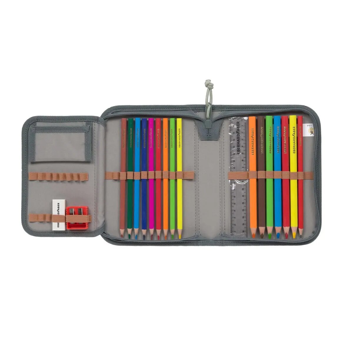 Lässig Schulranzen Set Flexy Unique Speckles Anthracite, 7-teilig