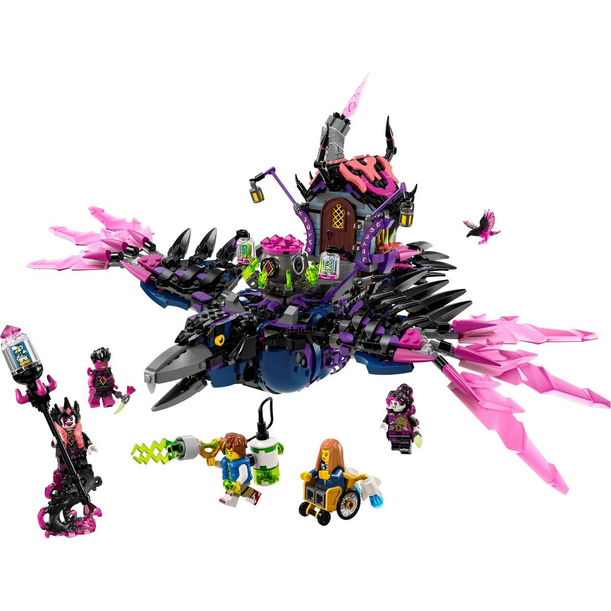 LEGO® DREAMZzz™ 71478 Der Mitternachtsrabe der Nimmerhexe