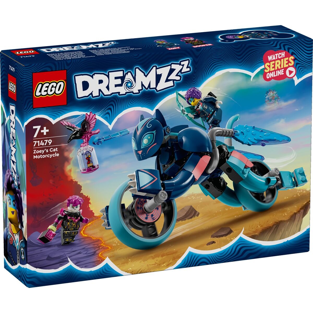 LEGO® DREAMZzz™ 71479 Zoeys Katzenmotorrad