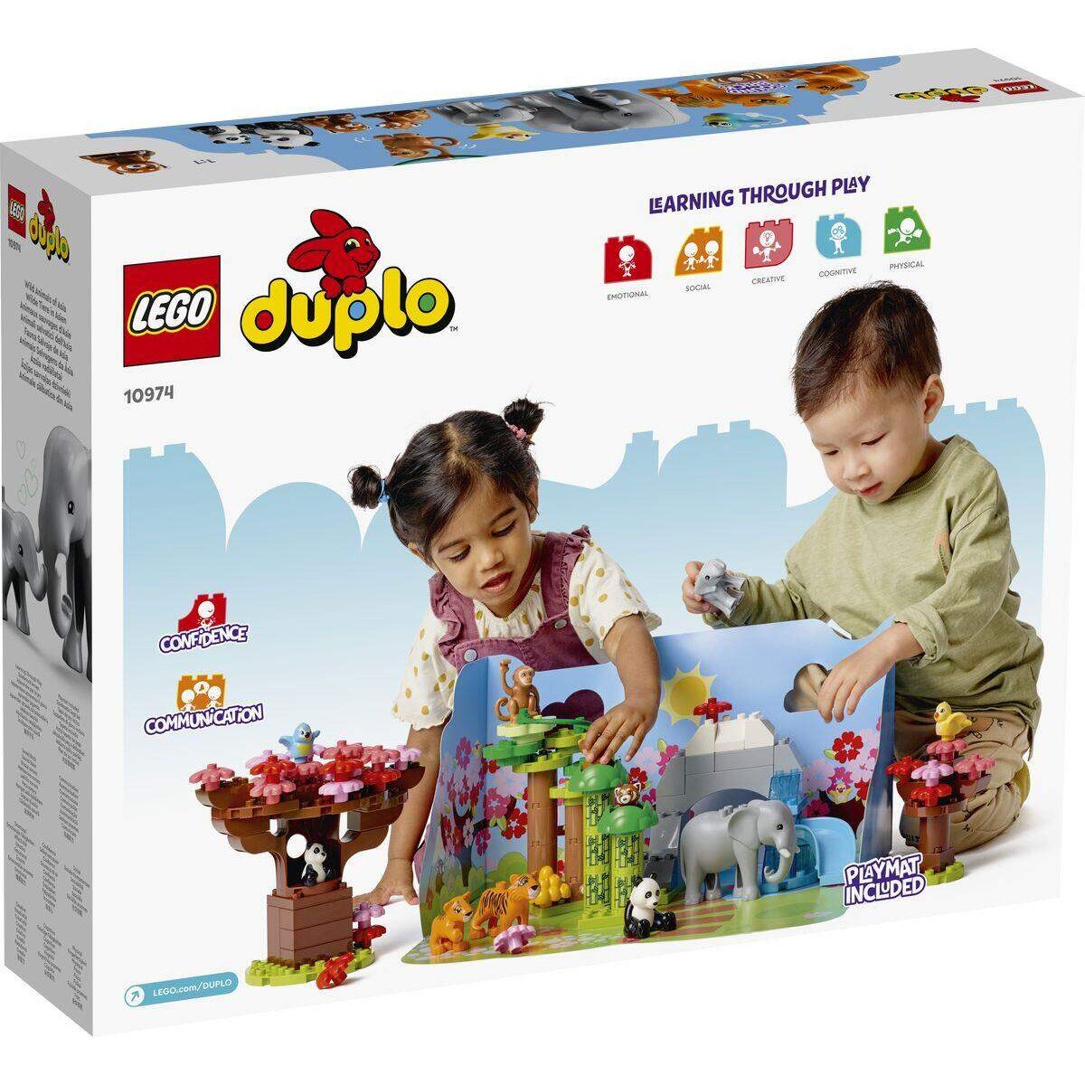 LEGO® DUPLO® Town 10974 Wilde Tiere Asiens