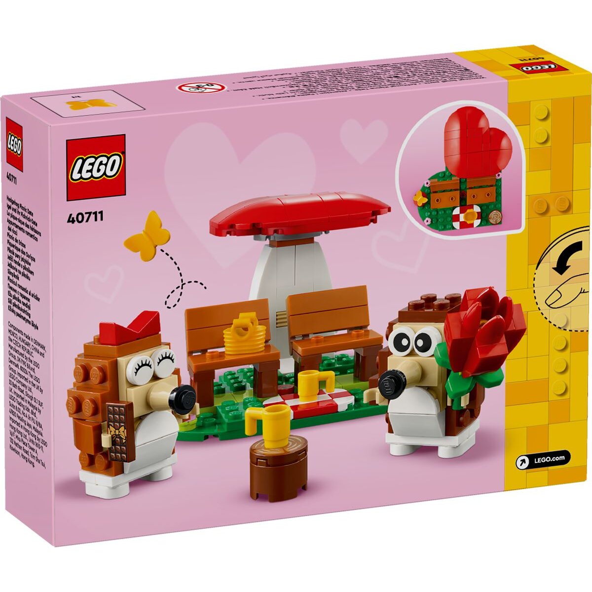 LEGO® Iconic 40711 Igel & Picknick Date