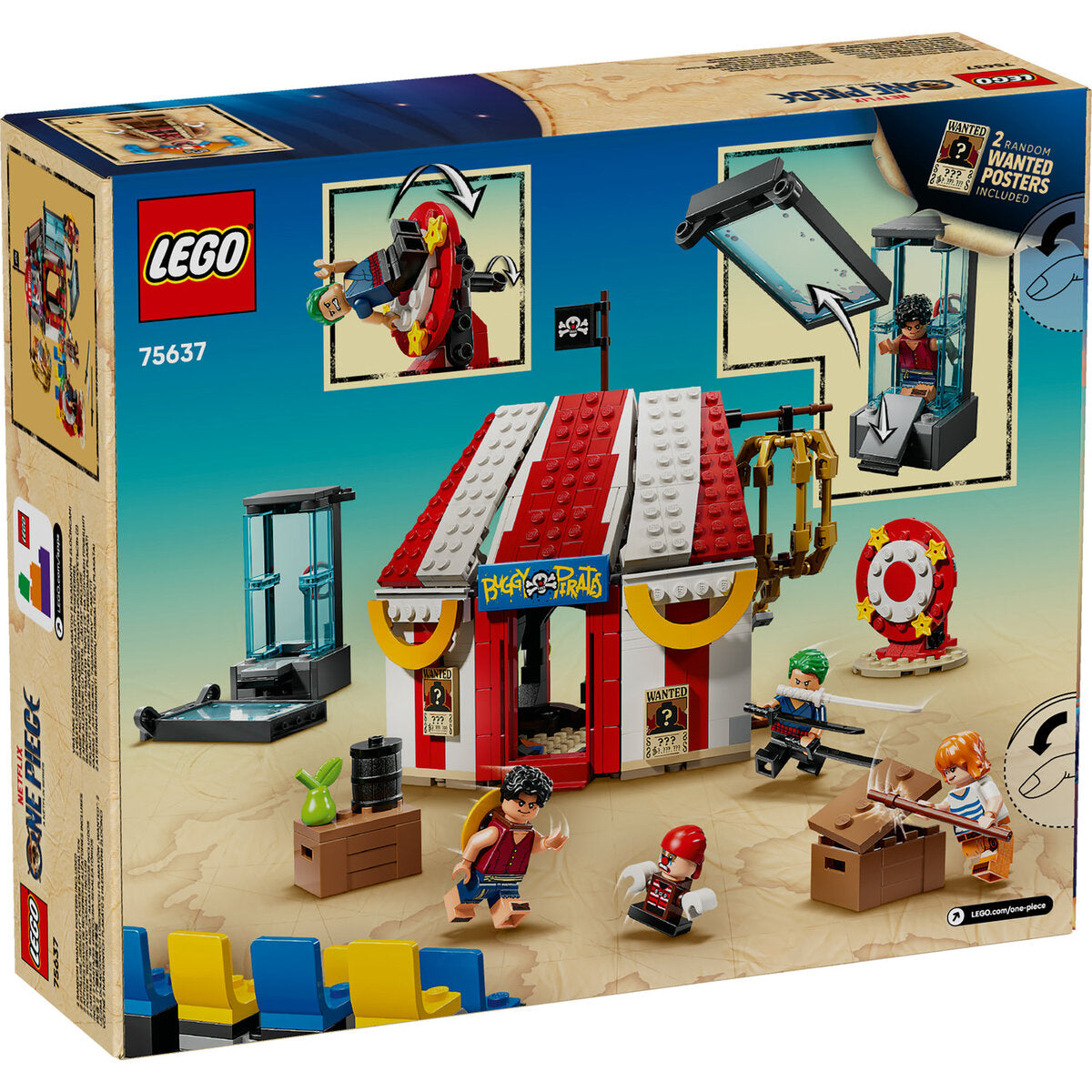 LEGO® ONE PIECE 75637 Zirkuszelt von Buggy dem Clown