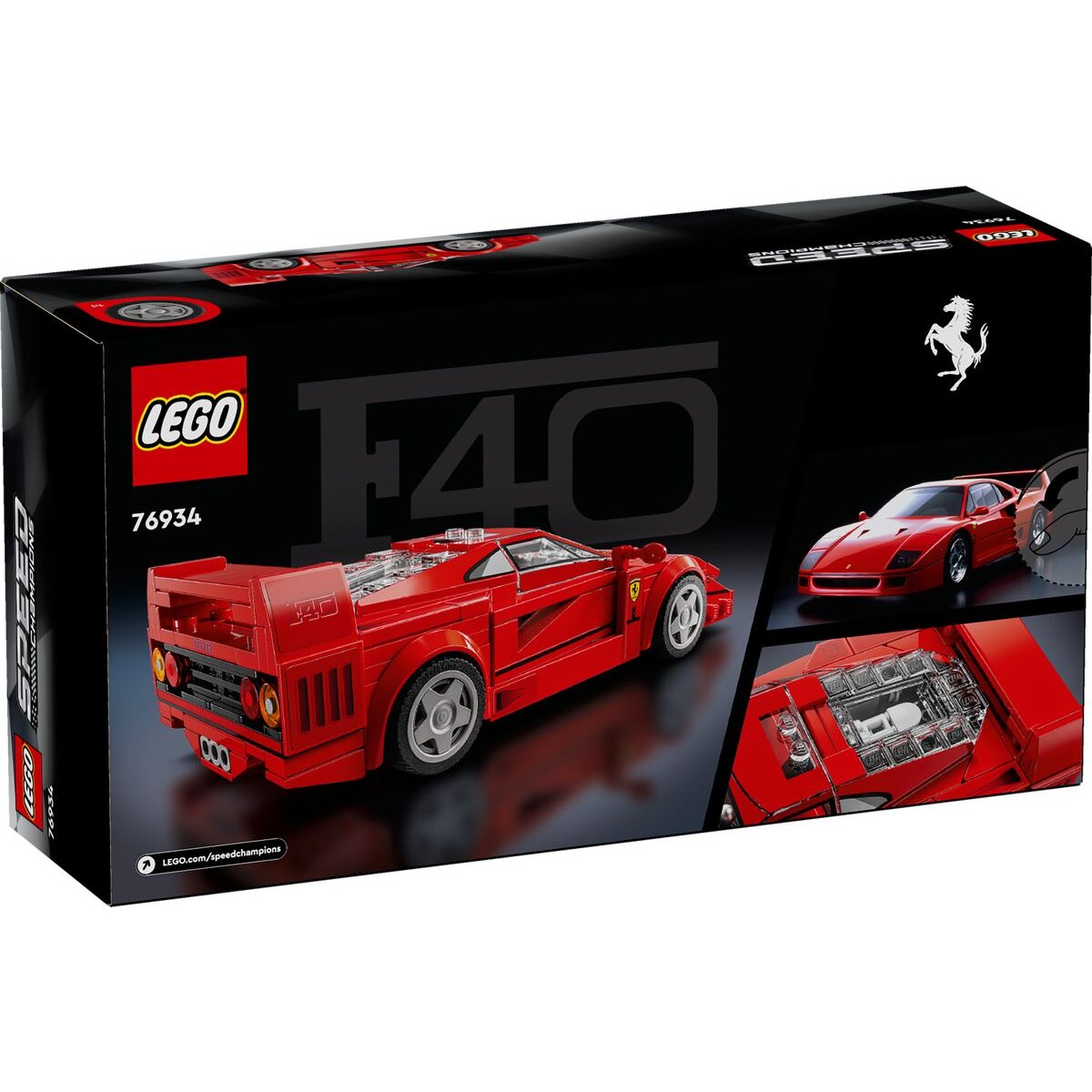 LEGO® Speed Champions 76934 Ferrari F40 Supersportwagen
