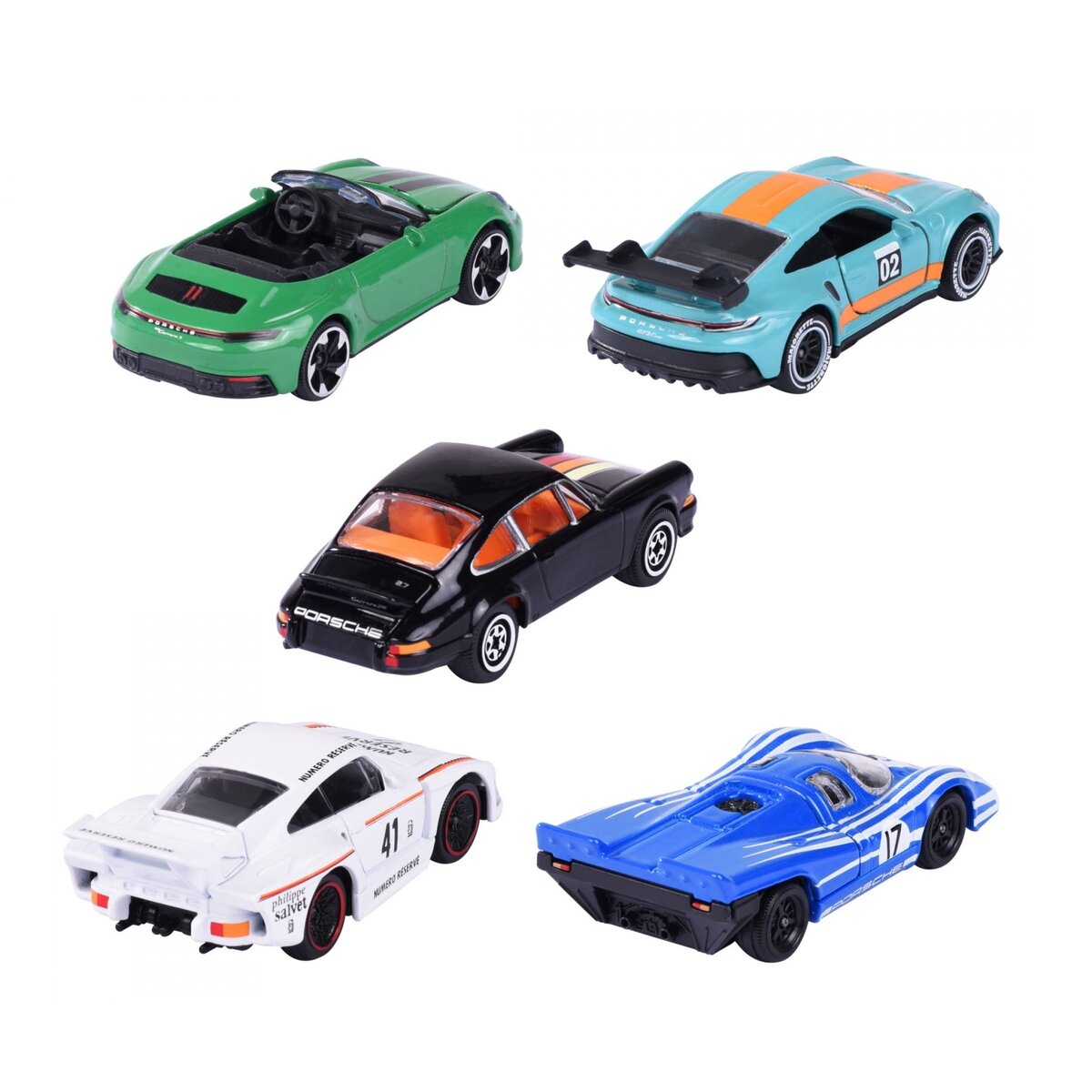 Majorette Porsche Motorsport 5 Pieces Giftpack