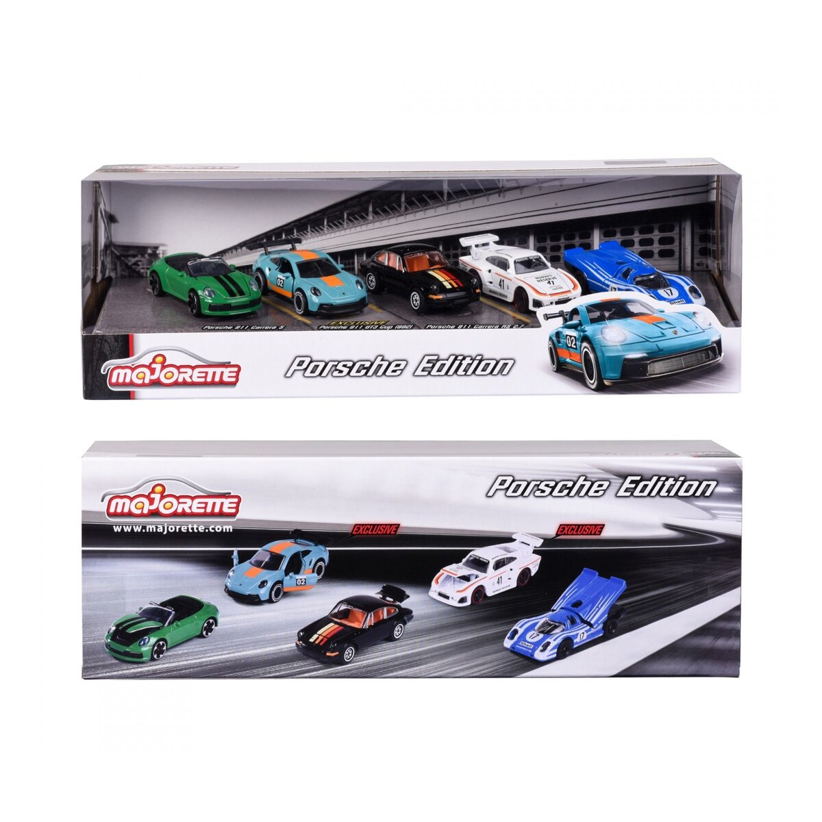 Majorette Porsche Motorsport 5 Pieces Giftpack
