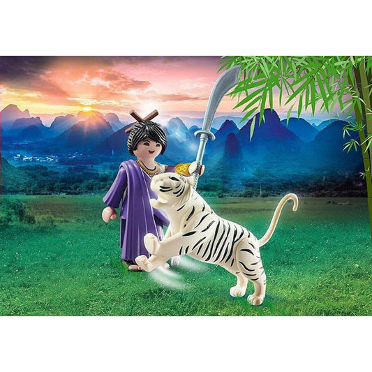 PLAYMOBIL® 70382 special Plus Asiakämpferin mit Tiger