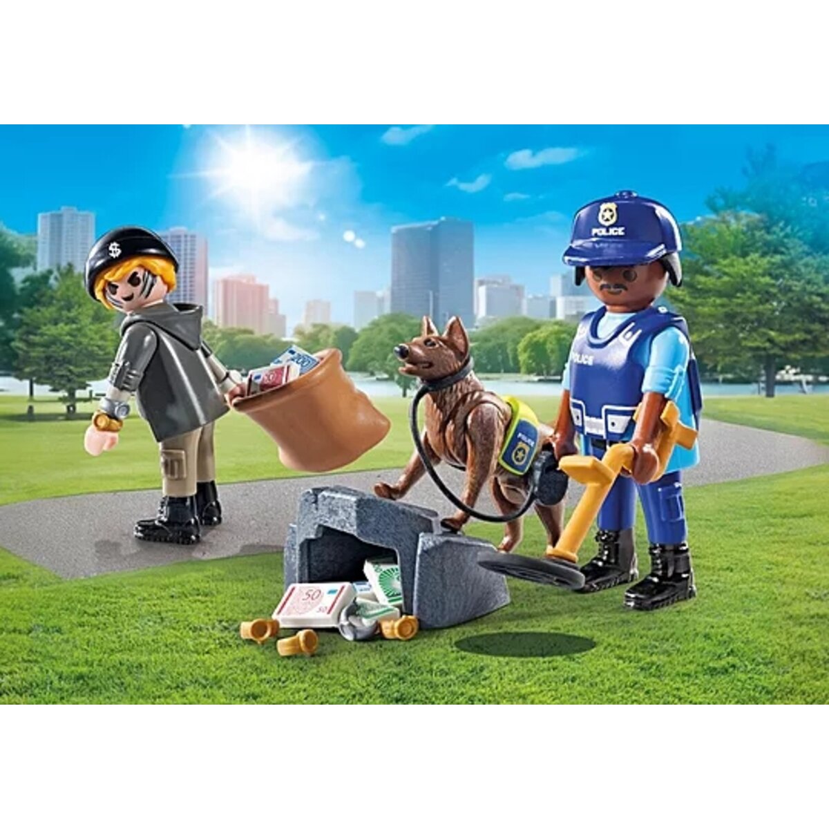 PLAYMOBIL® 71731 Act!on Heroes Spurensuche mit Hund