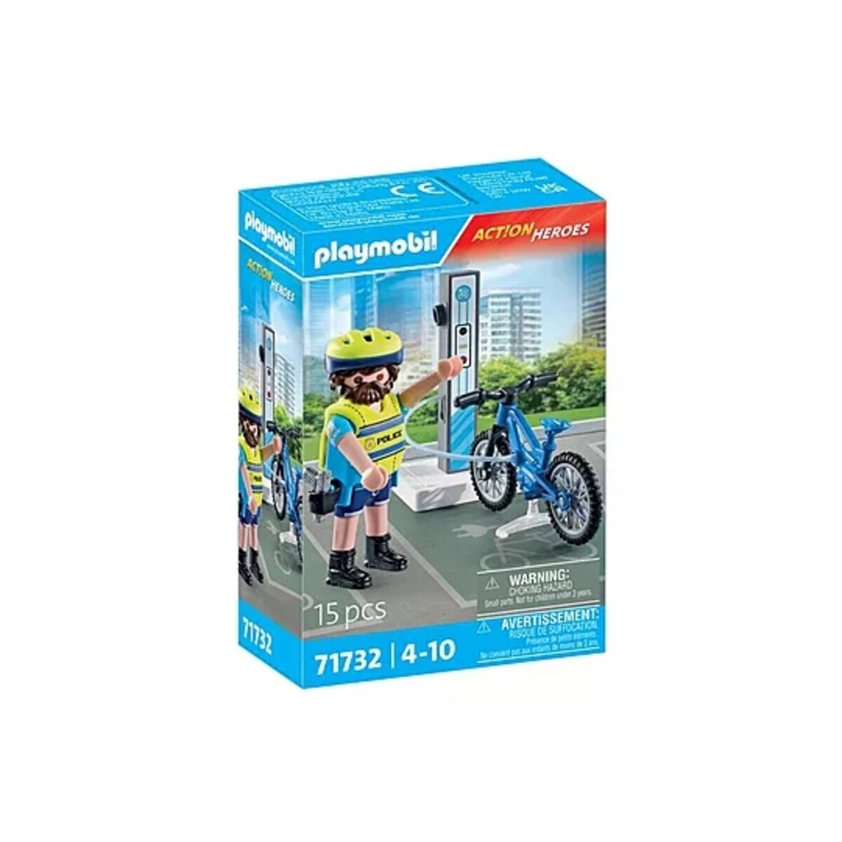 PLAYMOBIL® 71732 Act!on Heroes Polizei Fahrradstreife