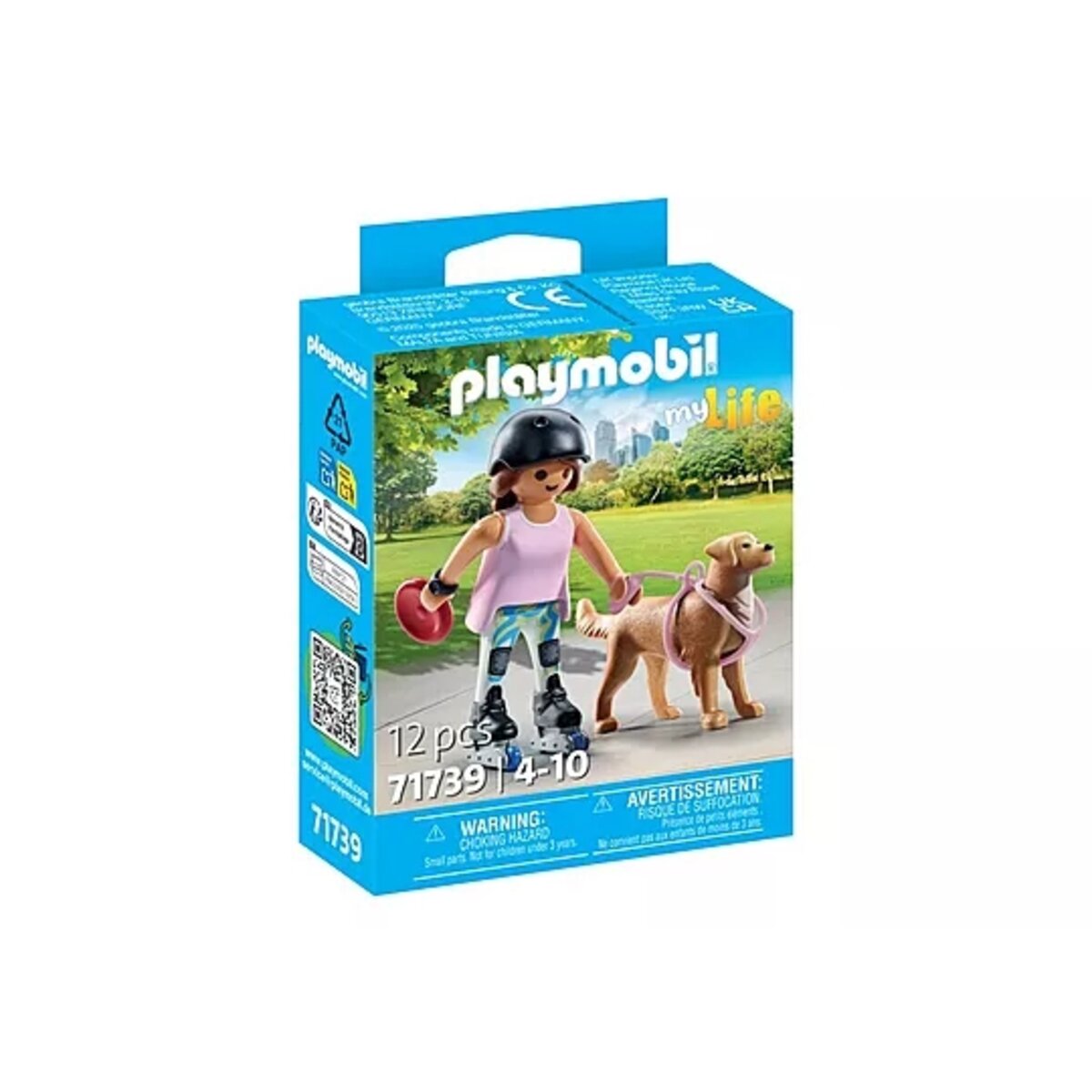 PLAYMOBIL® 71739 my Life Inlinerin mit Retriever