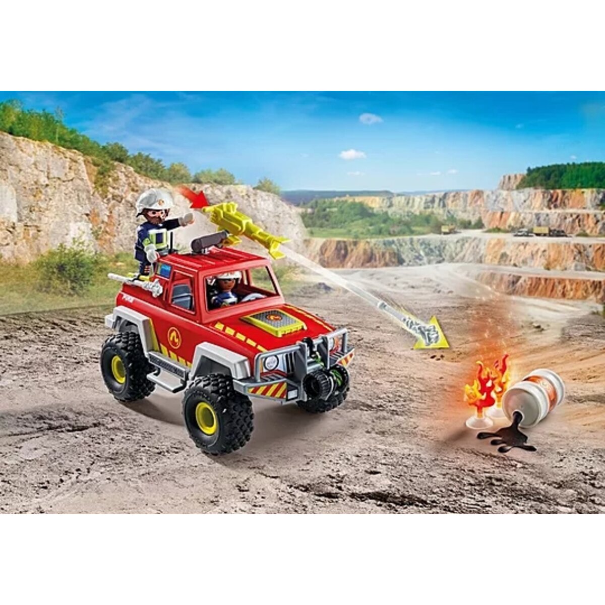 PLAYMOBIL® 71824 Act!on Heroes Feuerwehrtruck