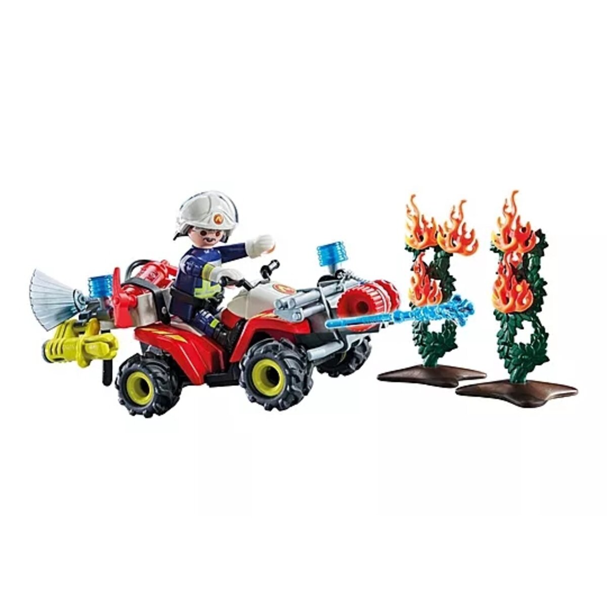 PLAYMOBIL® 71825 Act!on Heroes Feuerwehr Quad löscht Heckenbrand