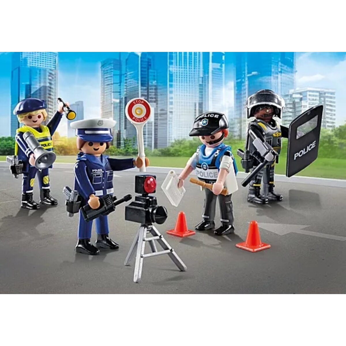 PLAYMOBIL® 71730 Act!on Heroes Figurenset Polizei