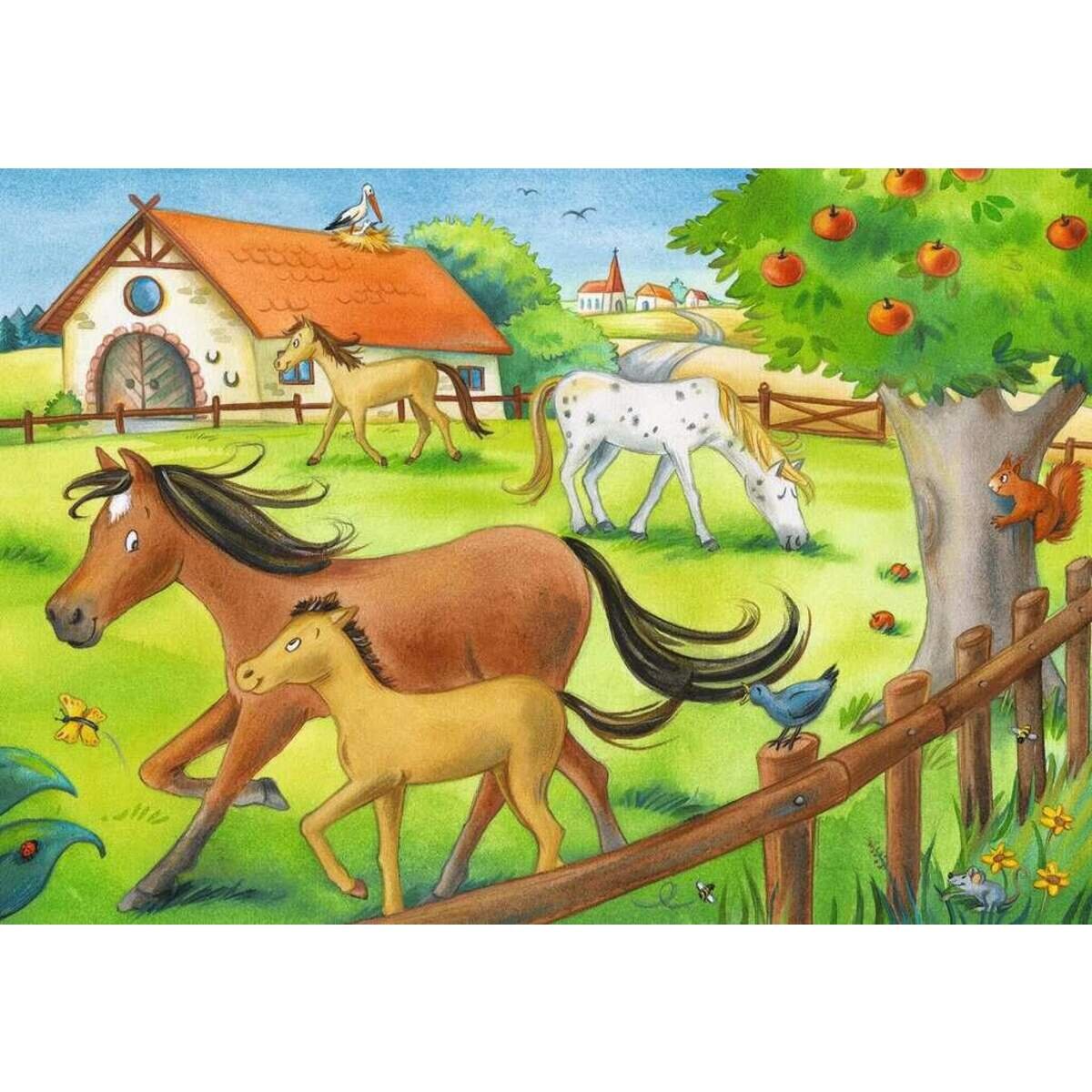 Ravensburger Ferien auf dem Reiterhof 2x12p