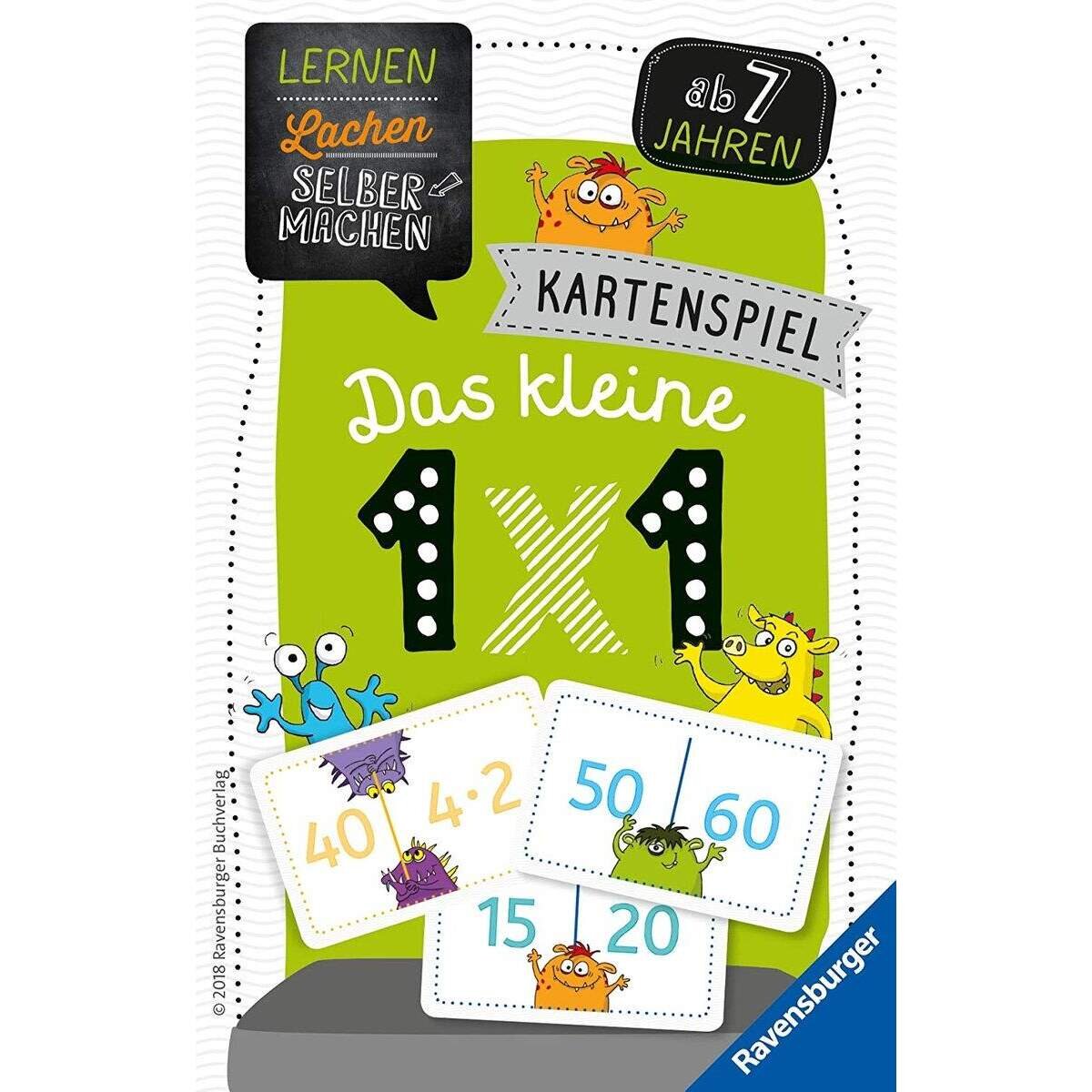 Ravensburger Lernen Lachen Selbermachen: Kartenspiel Das kleine 1 x 1