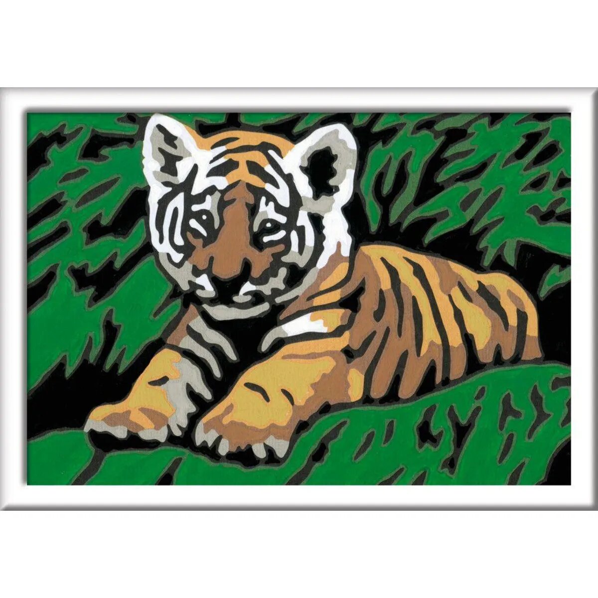 Ravensburger CreArt, Malen nach Zahlen - Süßer Tiger