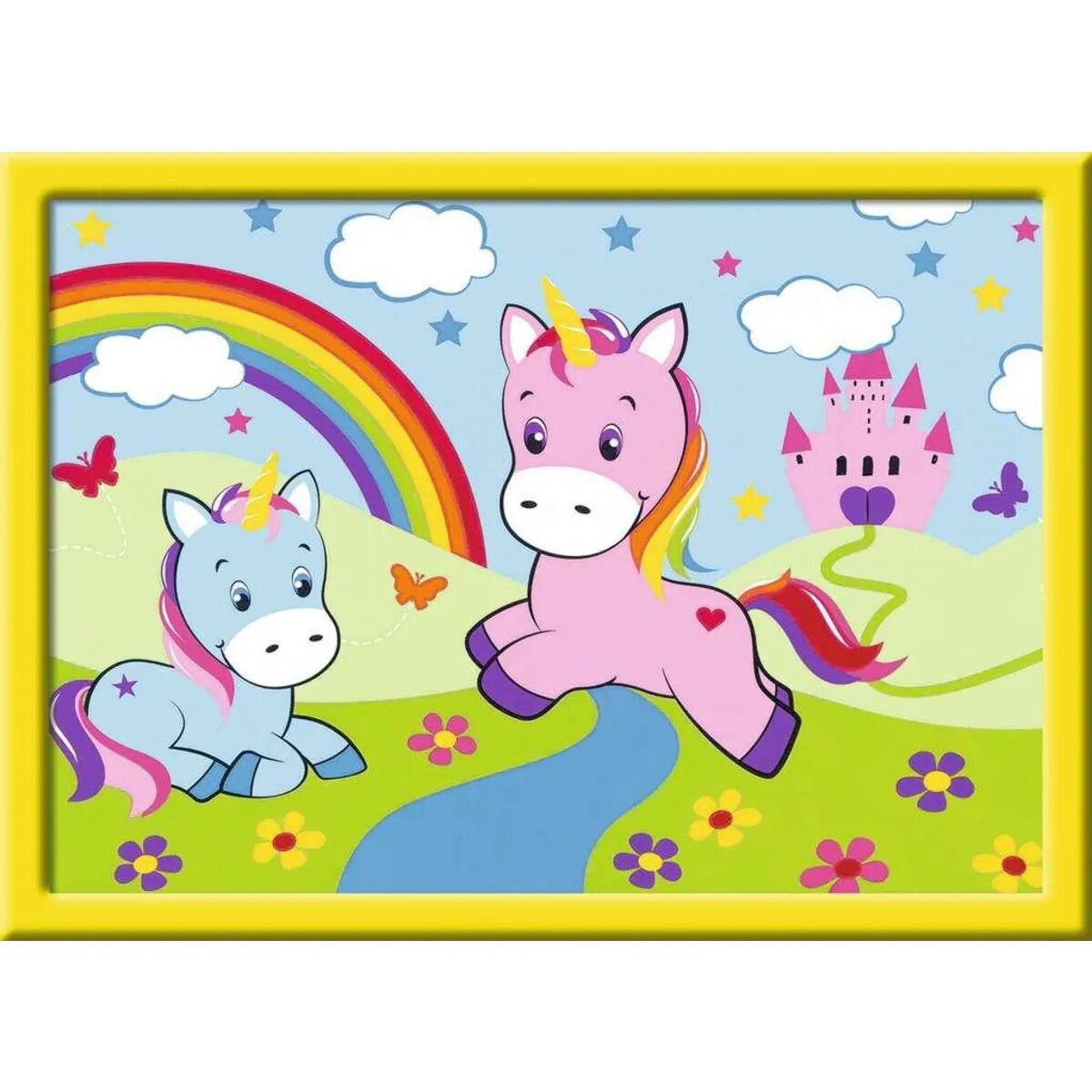 Ravensburger CreArt, Malen nach Zahlen - Traumhafte Einhornwelt